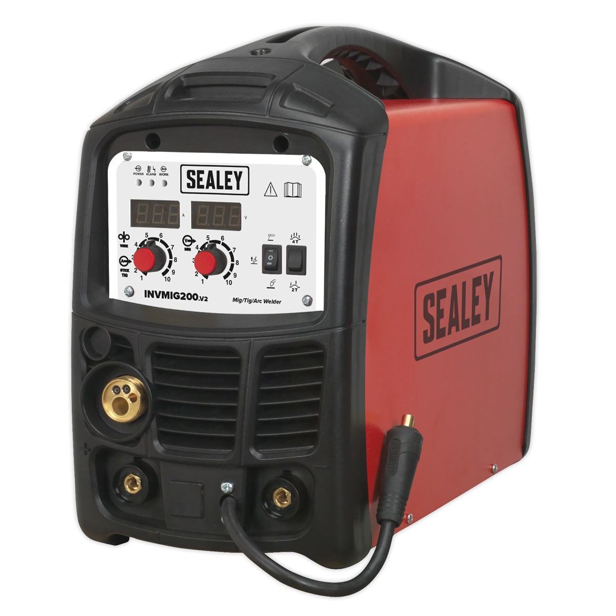 Sealey INVMIG200 Inverter Welder MIG, TIG & MMA 200Amp » Product