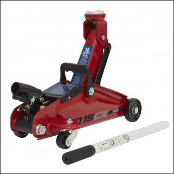 Sealey 1015CX Short Chassis Trolley Jack 1.5 Tonne