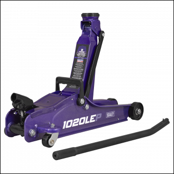 Sealey 1020LEP Low Profile Short Chassis Trolley Jack 2 Tonne - Purple