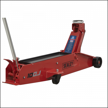 Sealey 10QJ Premier Long Reach Trolley Jack 10 Tonne