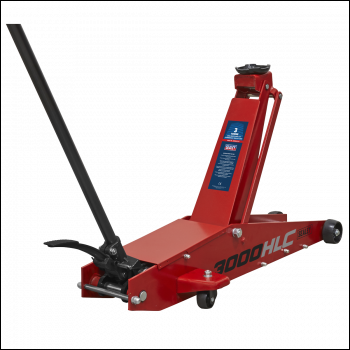 Sealey 3000HLC Premier Long Reach High Lift Trolley Jack 3 Tonne