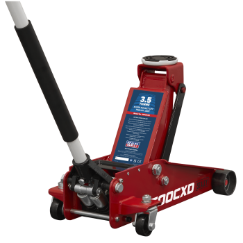 Sealey 3500CXD Trolley Jack with Super Rocket Lift 3.5 Tonne