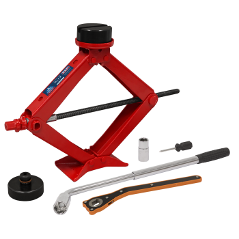 Sealey 59M Heavy-Duty Scissor Jack Kit for Electric Vehicles 2 Tonne