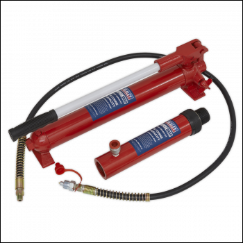 Sealey 610/45 SuperSnap® Push Ram with Pump & Hose Assembly - 10 Tonne