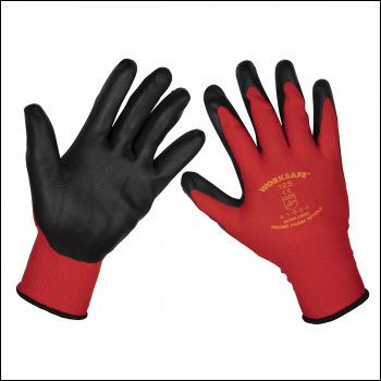 Sealey 9125XL/B120 Worksafe® Nitrile Foam Gloves, X-Large - Pack of 120 Pairs