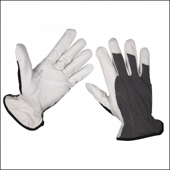 Sealey 9136XL Worksafe® Super Cool Hide Gloves, X-Large - Pair