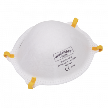 Sealey 9309/10 Worksafe® Cup Mask FFP1 - Pack of 10