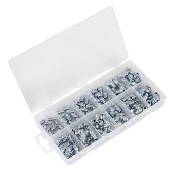 Sealey AB008GN Grease Nipple Assortment 115pc