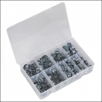 Sealey AB042MH Mini Hose Clip Assortment 100pc