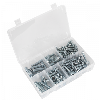 Sealey AB047UNF Setscrew Assortment 1/4 inch -3/8 inch UNF 144pc