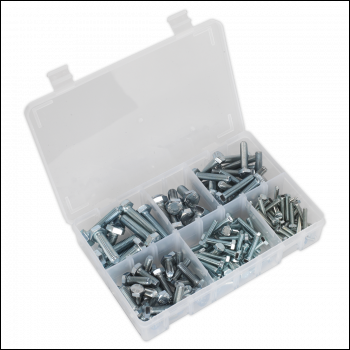 Sealey AB048SS High Tensile Setscrew Assortment M5-M10 150pc