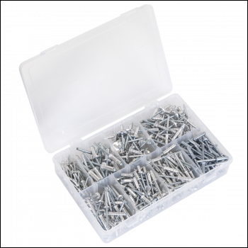 Sealey AB079AR Aluminium Rivet Assortment 335pc