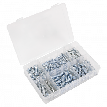 Sealey AB160BN Bleed Nipple Assortment 160pc