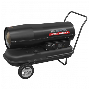 Sealey AB2050 Space Warmer® Kerosene/Diesel Heater with Wheels 205,000Btu/hr
