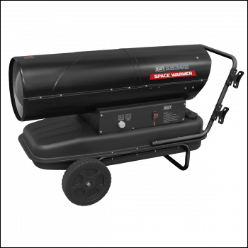 Sealey AB3412 Space Warmer® Kerosene/Diesel Heater with Wheels 340,000Btu/hr