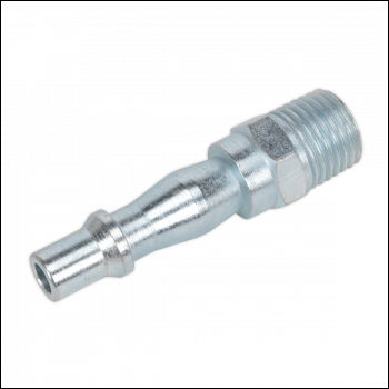 Sealey AC04 PCL Screwed Adaptor Male 1/4 inch BSPT - Pack of 5
