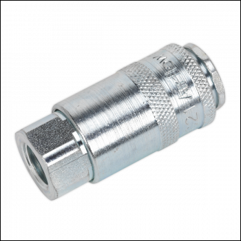 Sealey AC13BP PCL Coupling Body Female 1/4 inch BSPT - Pack of 50