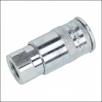 Sealey AC15BP PCL Coupling Body Female 1/4 inch BSPT - Pack of 50