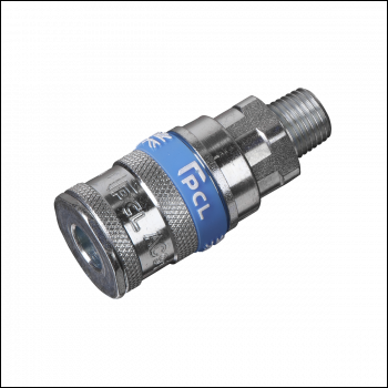 Sealey AC16 PCL Coupling Body Male 1/4 inch BSPT