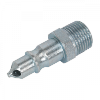 Sealey AC26 PCL Screwed Adaptor Male 1/2 inch BSPT - Pack of 2