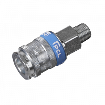 Sealey AC30 PCL Coupling Body Male 1/4 inch BSPT