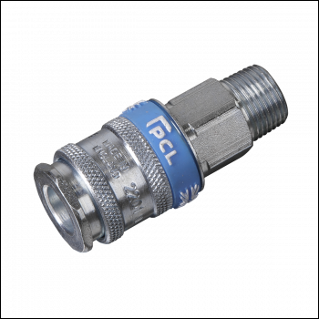 Sealey AC32 PCL Coupling Body Male 3/8 inch BSPT