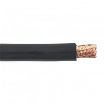 Sealey AC40SQBK 300A Automotive Starter Cable 315/0.40mm 40mm² 10m - Black