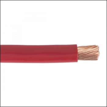Sealey AC40SQRE 300A Automotive Starter Cable 315/0.40mm 40mm² 10m - Red