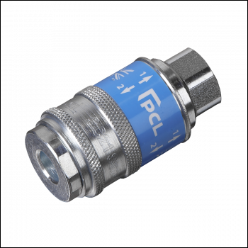 Sealey AC57 PCL Safety Coupling Body Female 1/4 inch BSPT