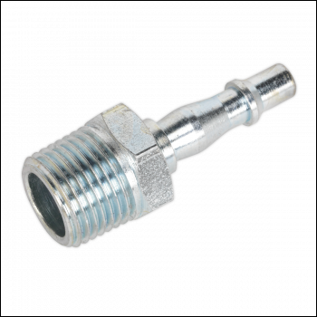 Sealey AC68 PCL Screwed Adaptor Male 1/2 inch BSPT - Pack of 5