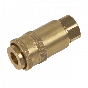 Sealey AC90 PCL Non-Corrodible Coupling Body Female 1/4 inch BSPT
