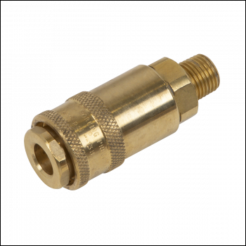 Sealey AC91 PCL Non-Corrodible Coupling Body Male 1/4 inch BSPT