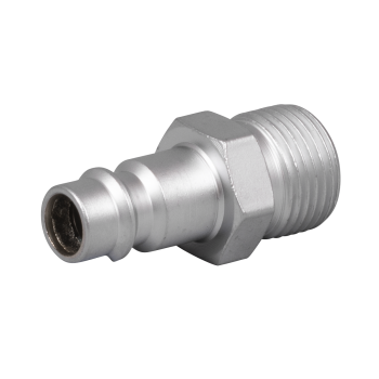 Sealey ACH19 High Flow Screwed Adaptor Male 3/8 inch BSPT - Pack of 5