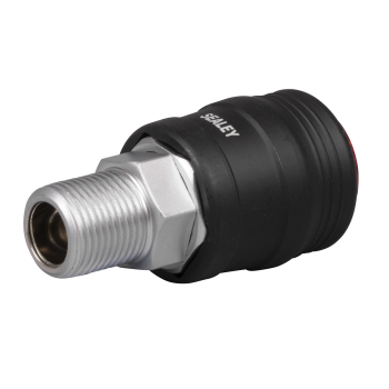 Sealey ACH62 High Flow Coupling Body Male 3/8 inch BSPT