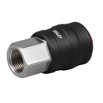 Sealey ACH64 High Flow Coupling Body Female 3/8 inch BSPT