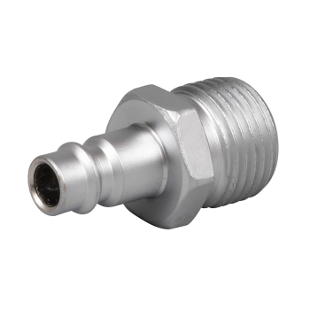 Sealey ACH68 High Flow Screwed Adaptor Male 1/2 inch BSPT - Pack of 5