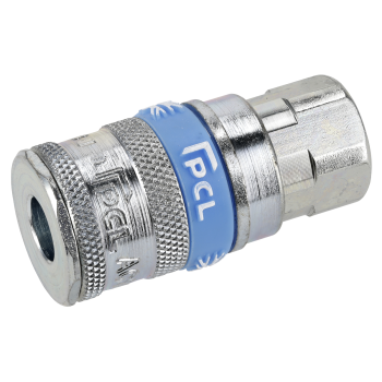 Sealey ACP15 PCL Coupling Body Female 1/4 inch BSPT - Pack of 5