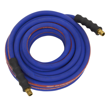 Sealey AH30R Extra-Heavy-Duty Air Hose with 1/4 inch BSP Unions 30m x 8mm