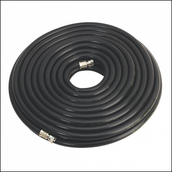 Sealey AH30RX/38 Heavy-Duty Air Hose with 1/4 inch BSP Unions 30m x 10mm