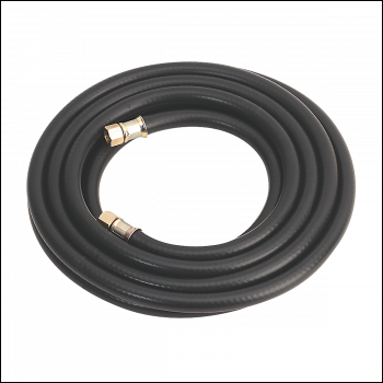 Sealey AH5RX Heavy-Duty Air Hose with 1/4 inch BSP Unions 5m x 8mm