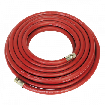 Sealey AHC10 Air Hose 10m x Ø8mm with 1/4 inch BSP Unions