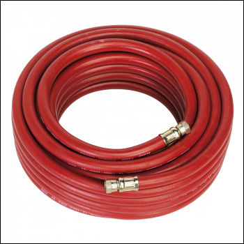 Sealey AHC1538 Air Hose 15m x Ø10mm with 1/4 inch BSP Unions