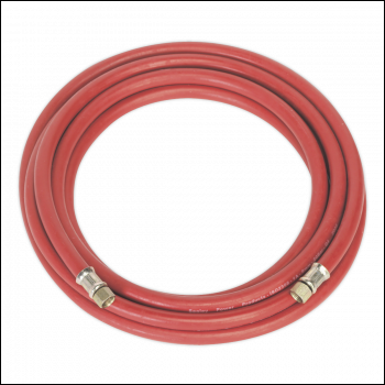 Sealey AHC5 Air Hose with 1/4 inch BSP Unions 5m x 8mm