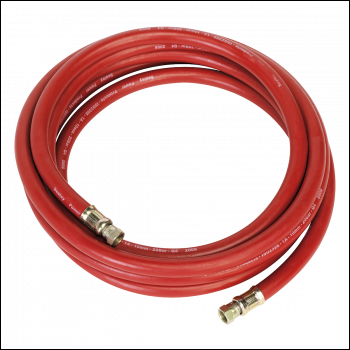Sealey AHC538 Air Hose 5m x Ø10mm with 1/4 inch BSP Unions