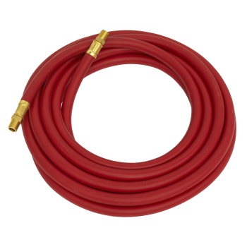 Sealey AHC538 Air Hose with 1/4 inch BSP Unions 5m x 10mm