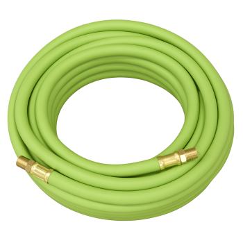Sealey AHH10 High-Visibility Hybrid Air Hose with 1/4 inch BSP Unions 10m x 8mm
