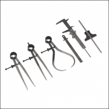 Sealey AK10000 Professional Measuring Tool Set 6pc
