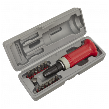Sealey AK2081 Premier Impact Driver Set with Protection Grip 15pc