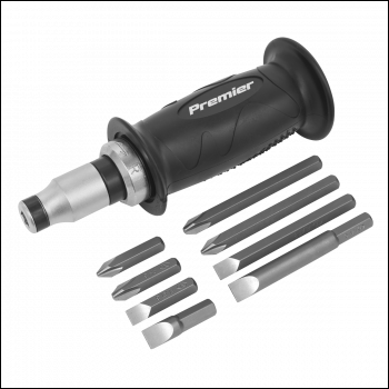Sealey AK2082 Premier Impact Driver Set with Protection Grip 10pc