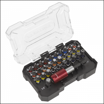 Sealey AK2110 Premier Colour-Coded Power Tool Bit Set 32pc